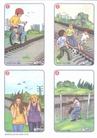 4 SAFETY RULES Rail tracks are not playgrounds -You may cross the tracks (...)